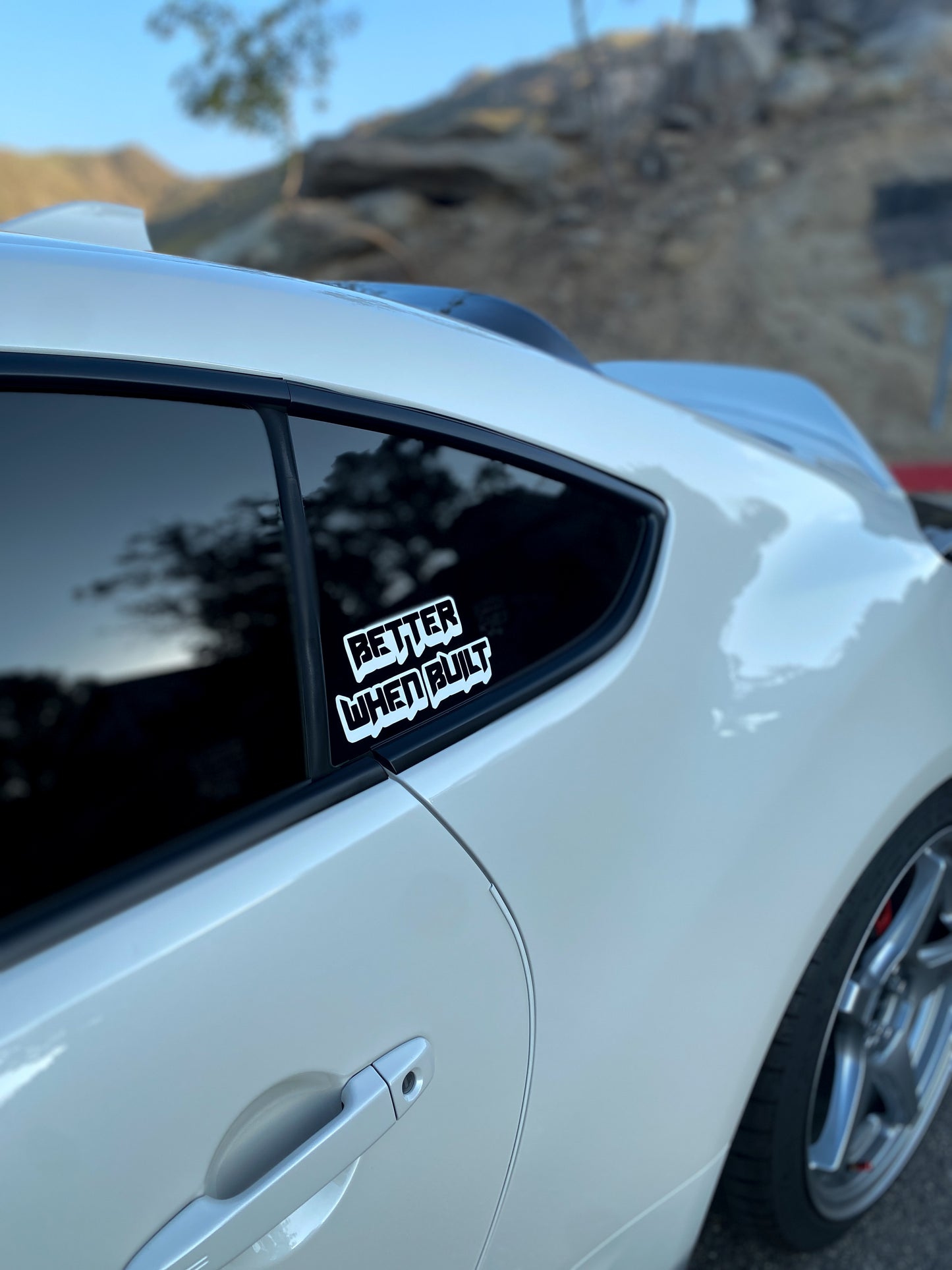 Better When Built Sticker